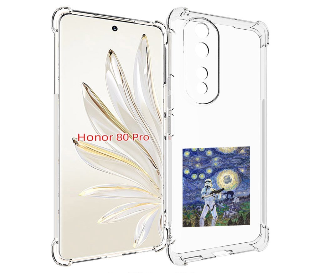 

Чехол MyPads star wars звездная ночь для Honor 80 Pro, Прозрачный, Tocco