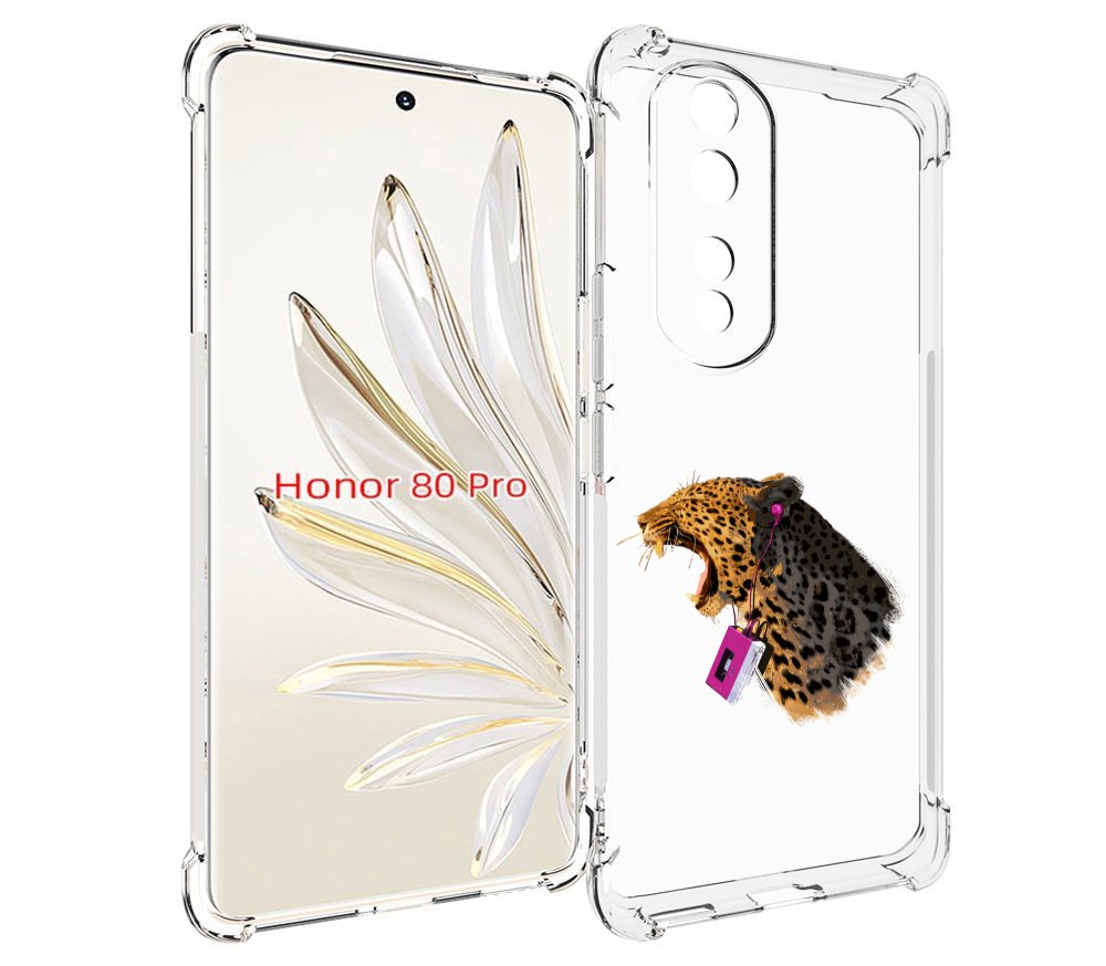 

Чехол MyPads MP3 для Honor 80 Pro, Прозрачный, Tocco