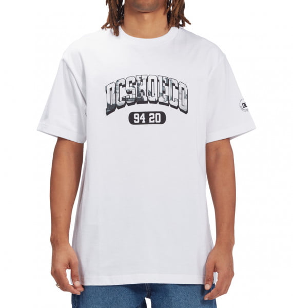 

Футболка мужская DC SHOES ADYZT05115 белая 2XL, Белый, ADYZT05115