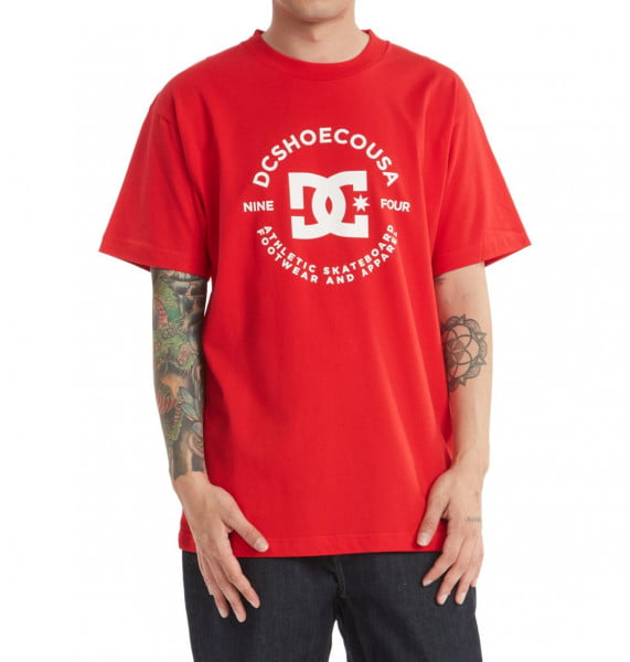 

Футболка мужская DC SHOES ADYZT04990 красная 2XL, ADYZT04990