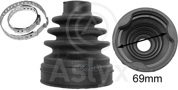 

К-Кт Пыльника Шруса Fiat Punto ASLYX арт. AS-501452