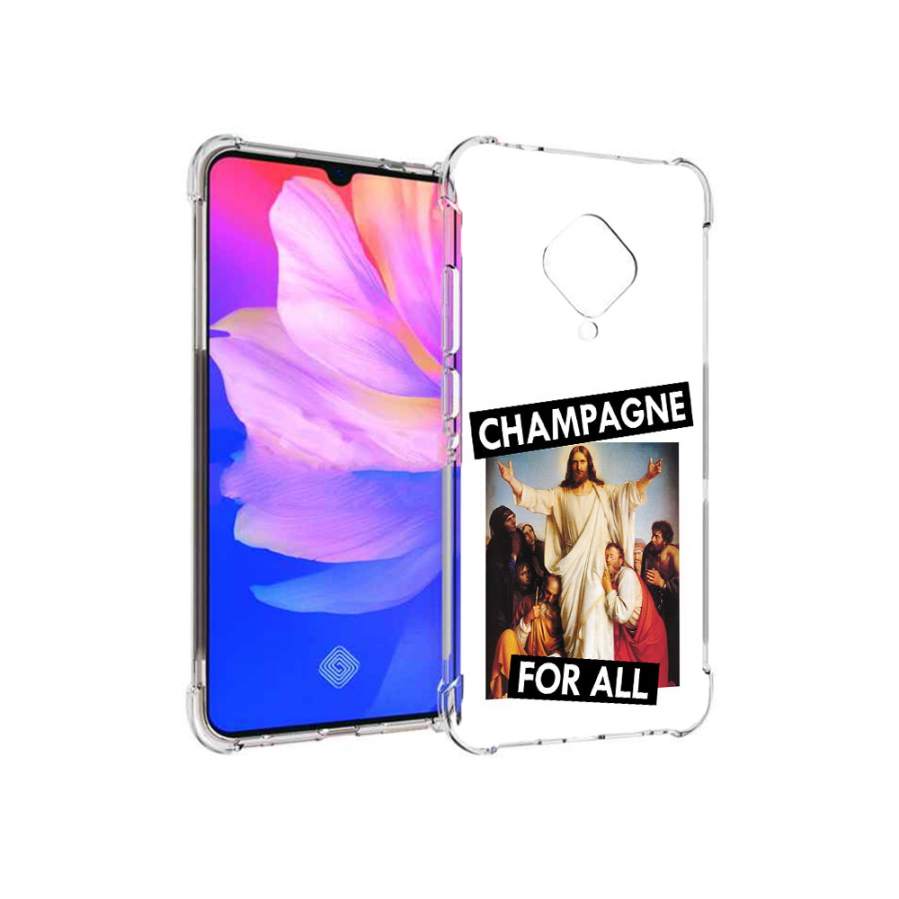 

Чехол MyPads Tocco для Vivo V17 шампанское (PT147343.378.697), Прозрачный, Tocco