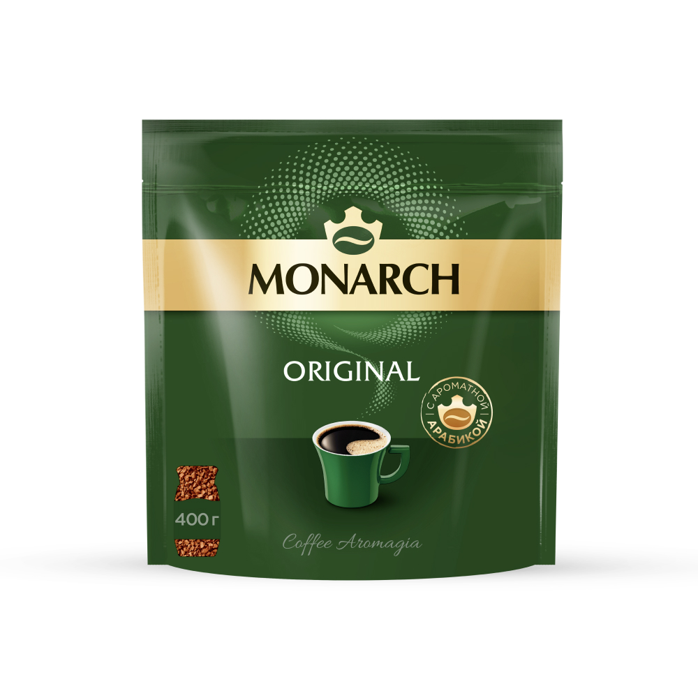 Кофе растворимый Monarch Original сублимированный, 400 г