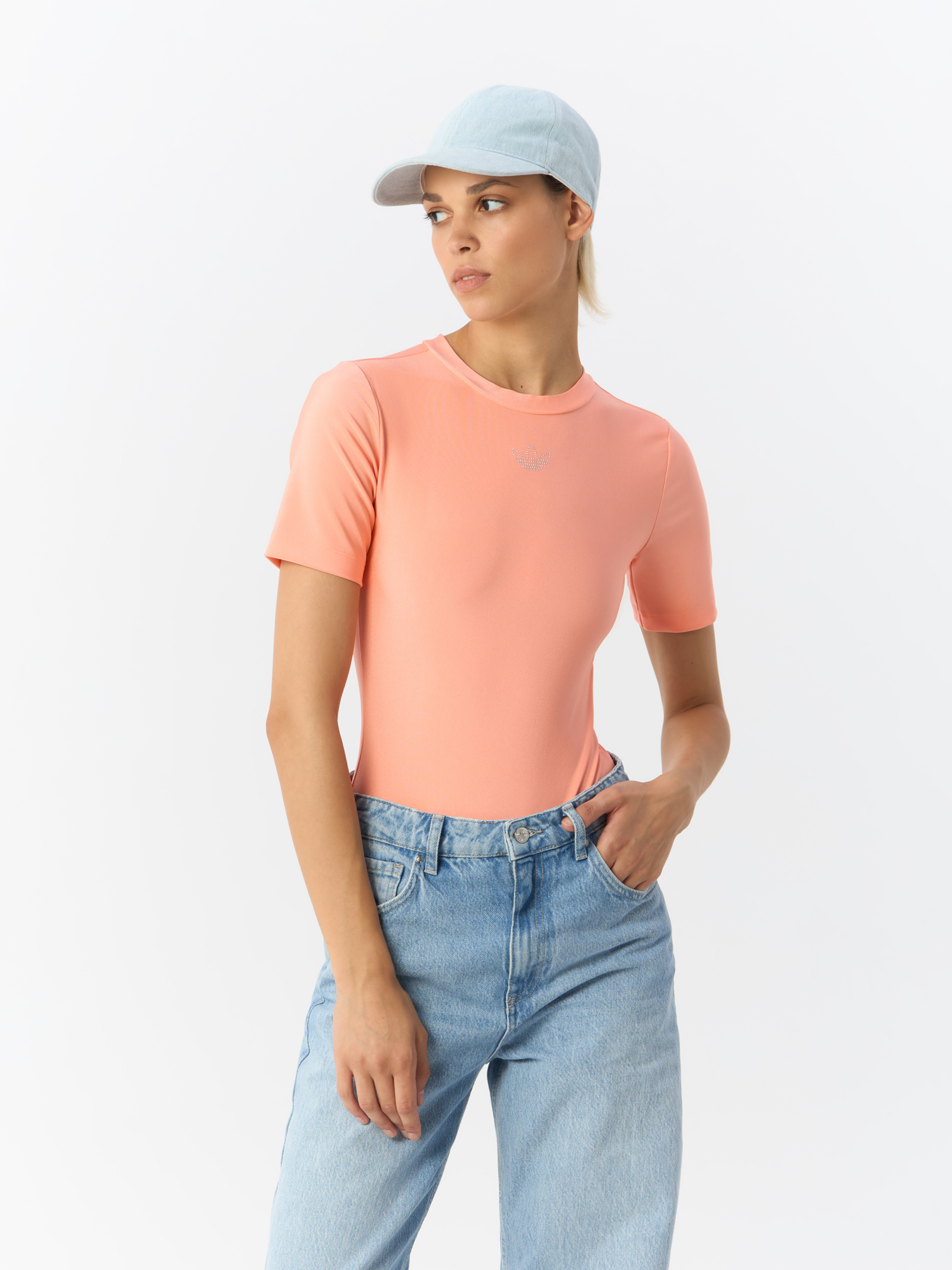 

Боди женское Adidas FM1950 оранжевое 28, Оранжевый, FM1950