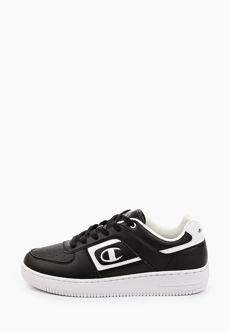 

Кеды мужские Champion Low Cut Shoe Foul Play Element Low черные 42 EU, Черный, S21775