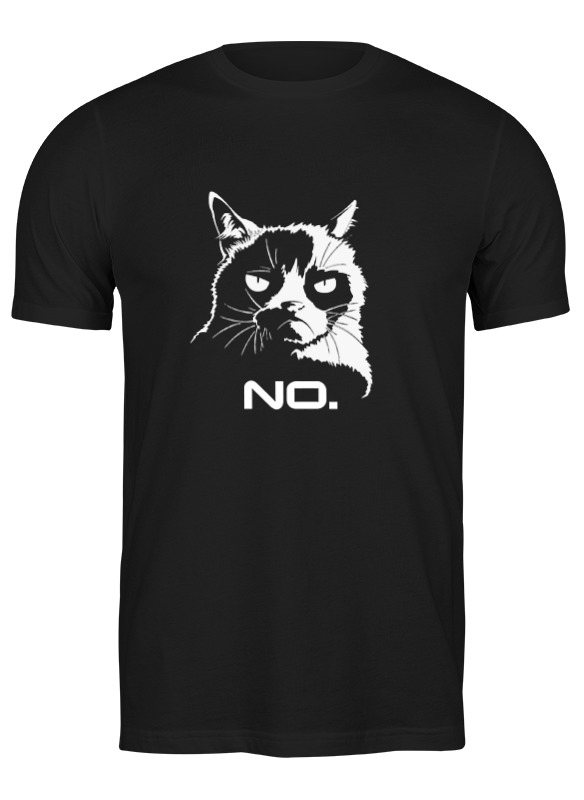 

Футболка мужская Printio Сердитый котик / grumpy cat (no.) 668334 черная M, Черный, Сердитый котик / grumpy cat (no.) 668334