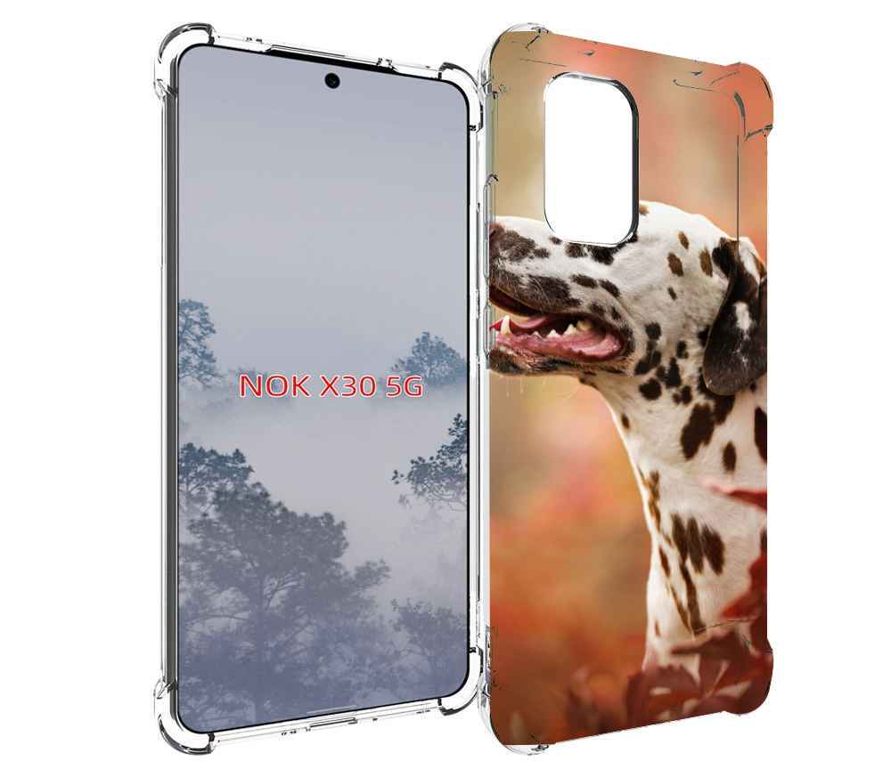 

Чехол MyPads далматин для Nokia X30 5G, Tocco