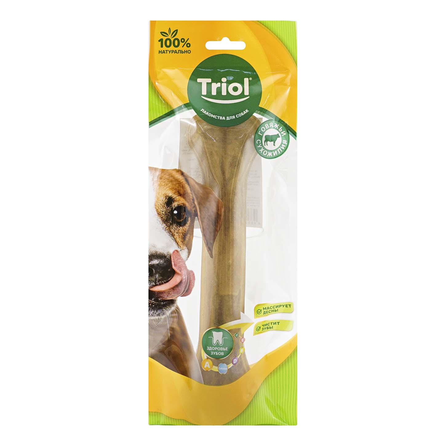 фото Лакомство для собак triol кость 170 г