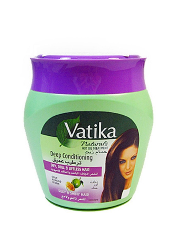 

Маска для тусклых сухих и повреждённых волос Vatika OLIVE & ALMOND Mask Dabur 500 г