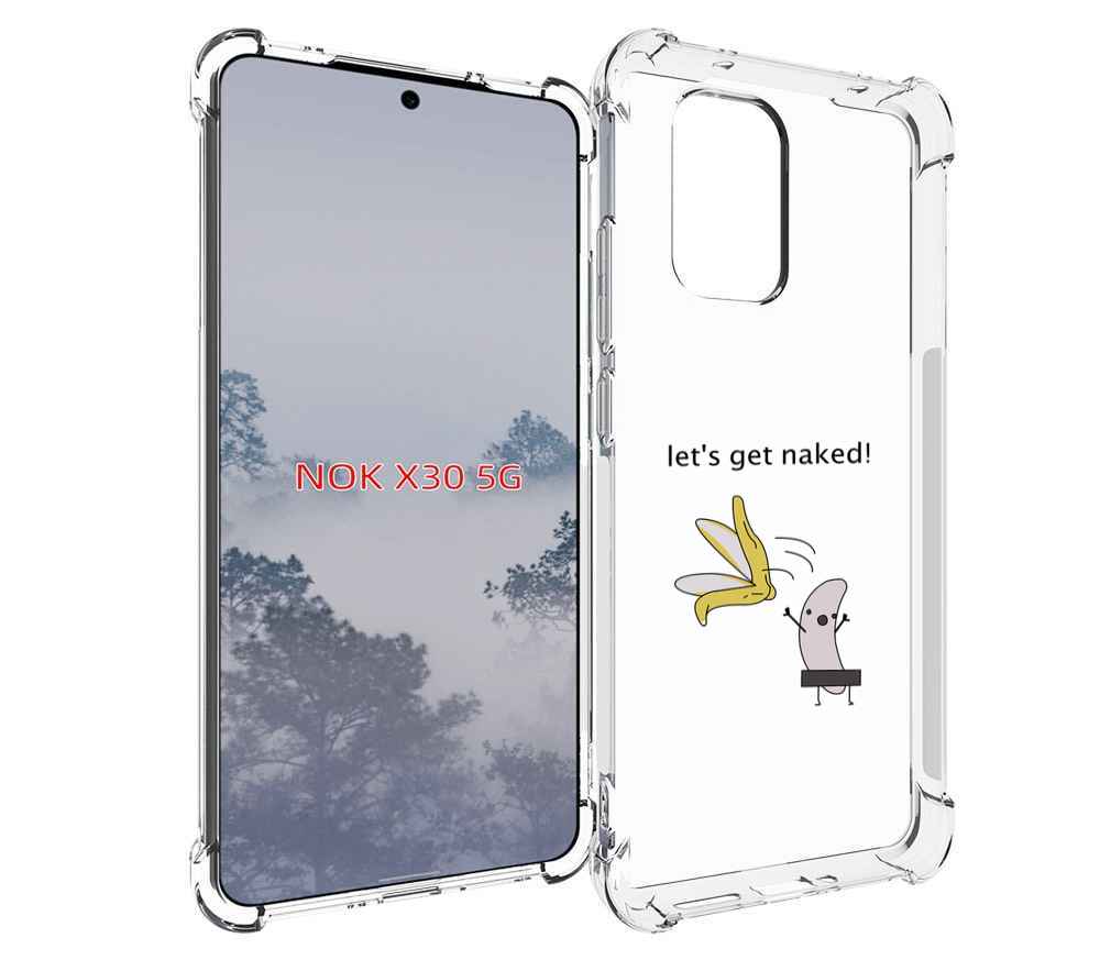 

Чехол MyPads голый-банан для Nokia X30 5G, Tocco