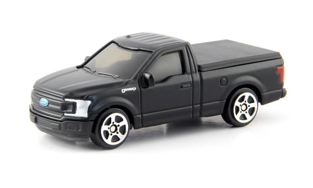 

игрушечная машинка Uni Fortune металлическая RMZ City 1:64 Форд F150 2018 344037SM, Черный