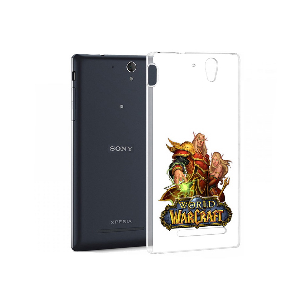 

Чехол MyPads Tocco для Sony Xperia C3 варкрафт2 (PT18760.251.256), Прозрачный, Tocco