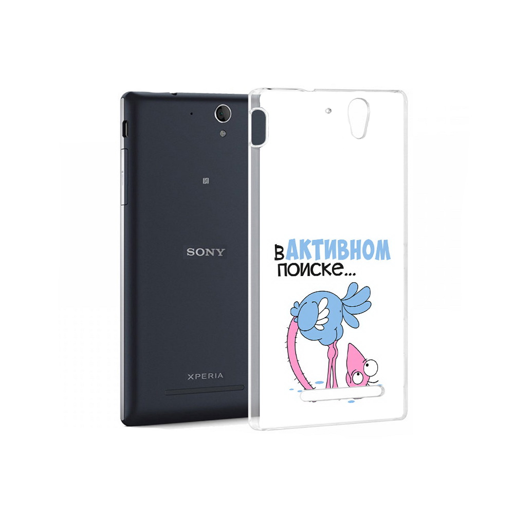 

Чехол MyPads Tocco для Sony Xperia C3 в активном поиске (PT18760.251.255), Прозрачный, Tocco