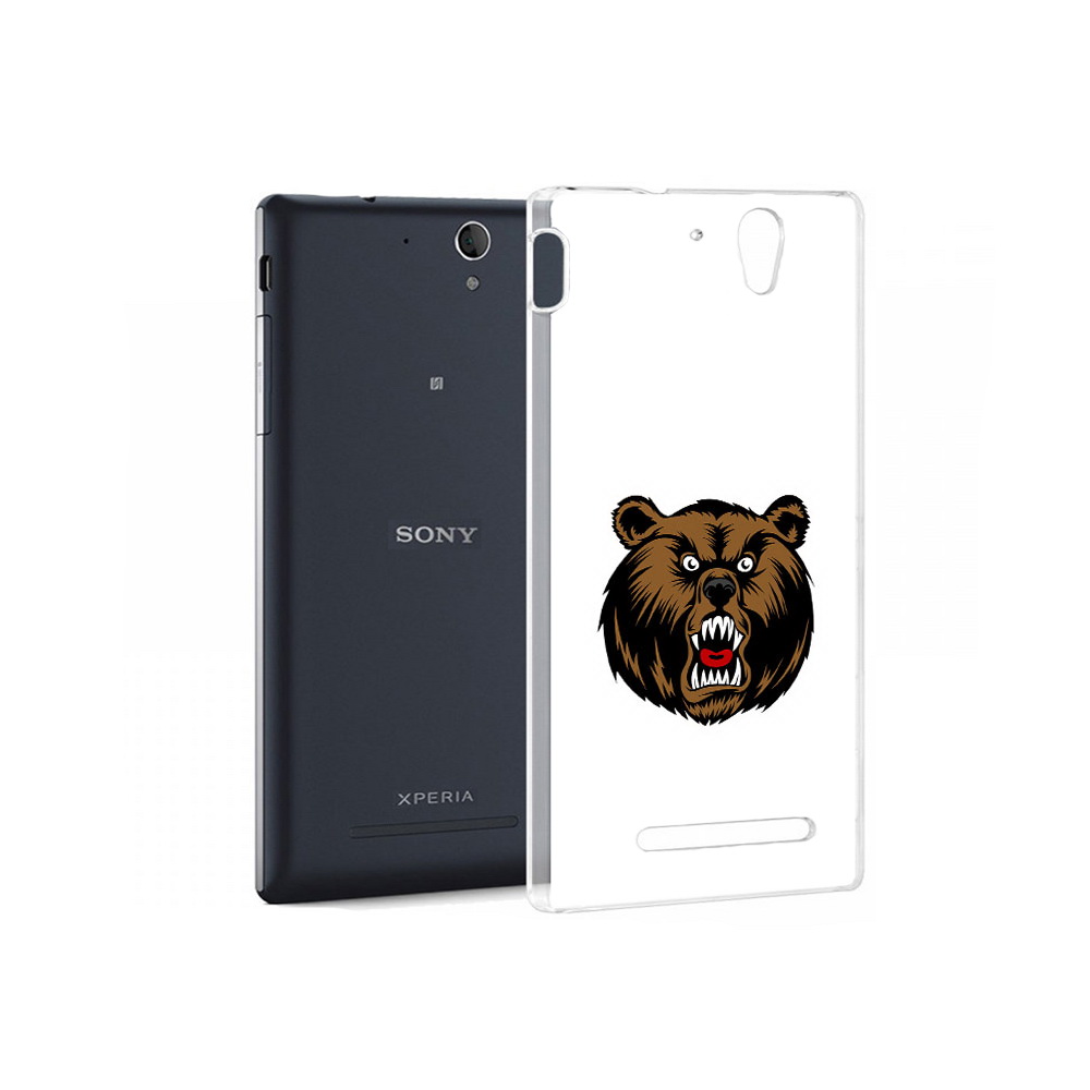 

Чехол MyPads Tocco для Sony Xperia C3 бурый (PT18760.251.253), Прозрачный, Tocco