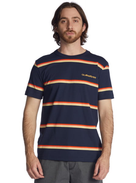

Футболка мужская Quiksilver EQYKT04180 черная XL, Черный, EQYKT04180