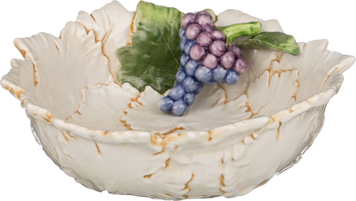 Блюдо Annaluma Гроздья винограда 27х9 см