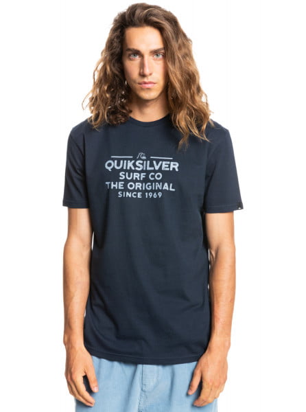 

Футболка мужская Quiksilver EQYZT06659 синяя M, EQYZT06659