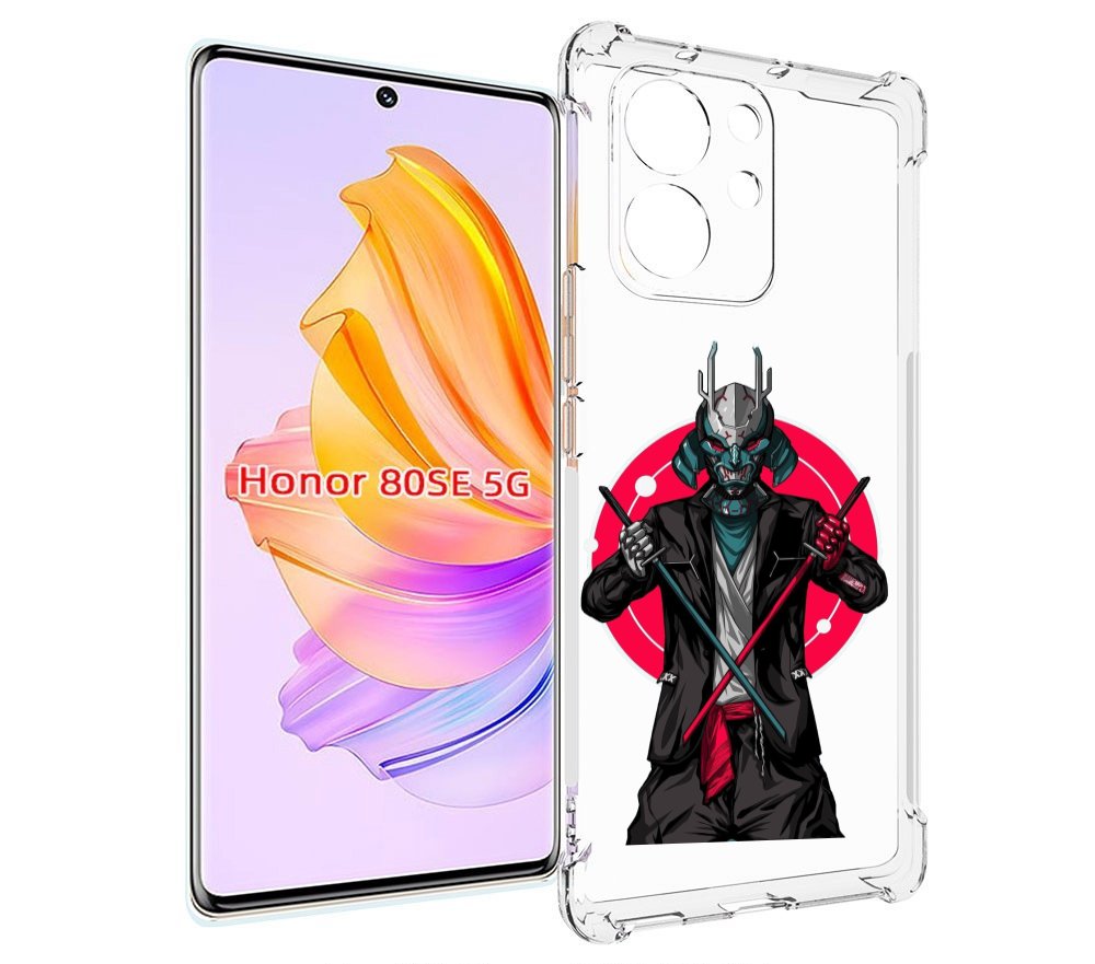 

Чехол MyPads якудза с катанами для Honor 80 SE, Прозрачный, Tocco