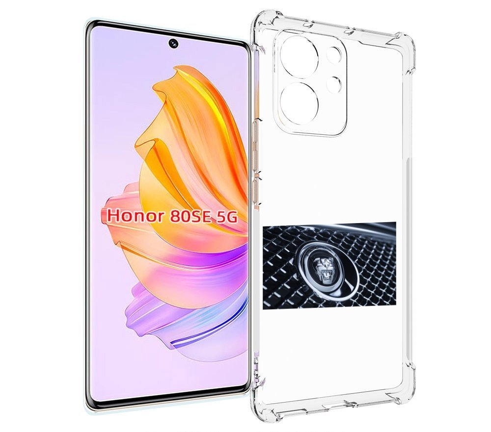 

Чехол MyPads ягуар jaguar 2 для Honor 80 SE, Прозрачный, Tocco