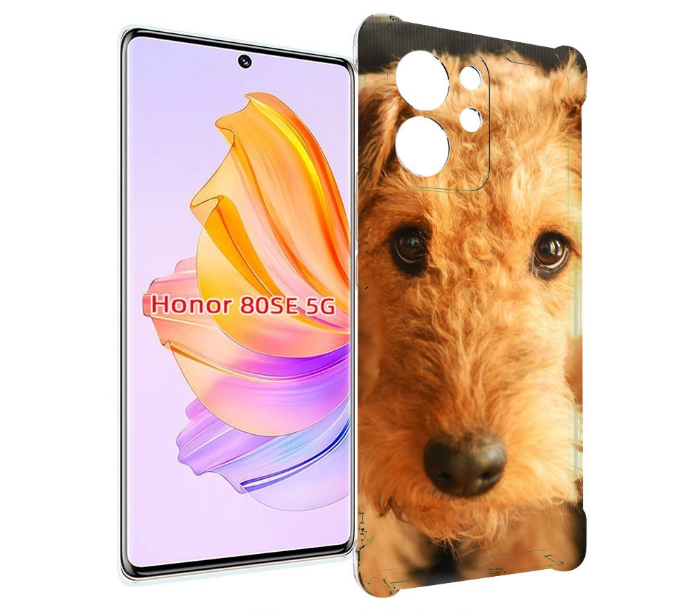 

Чехол MyPads эрдельтерьер для Honor 80 SE, Прозрачный, Tocco
