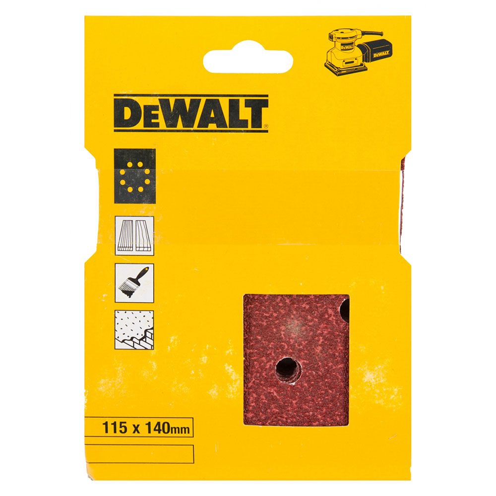 

Шлифлист DeWalt 115x140мм 100G (25 шт.)