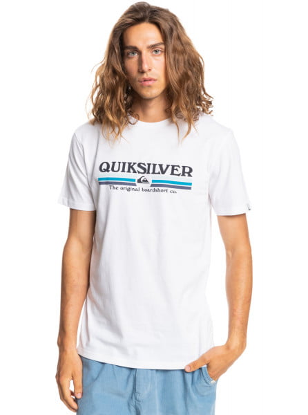 

Футболка мужская Quiksilver EQYZT06657 белая L, EQYZT06657