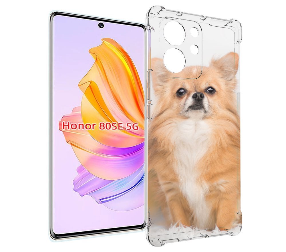 

Чехол MyPads чихуа хуа для Honor 80 SE, Прозрачный, Tocco