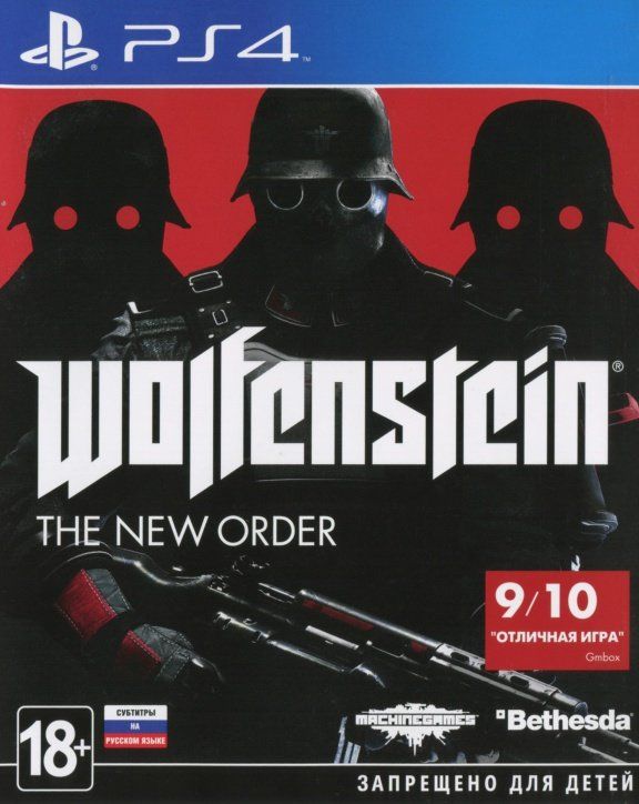 Игра Wolfenstein: The New Order Русская Версия (PS4)