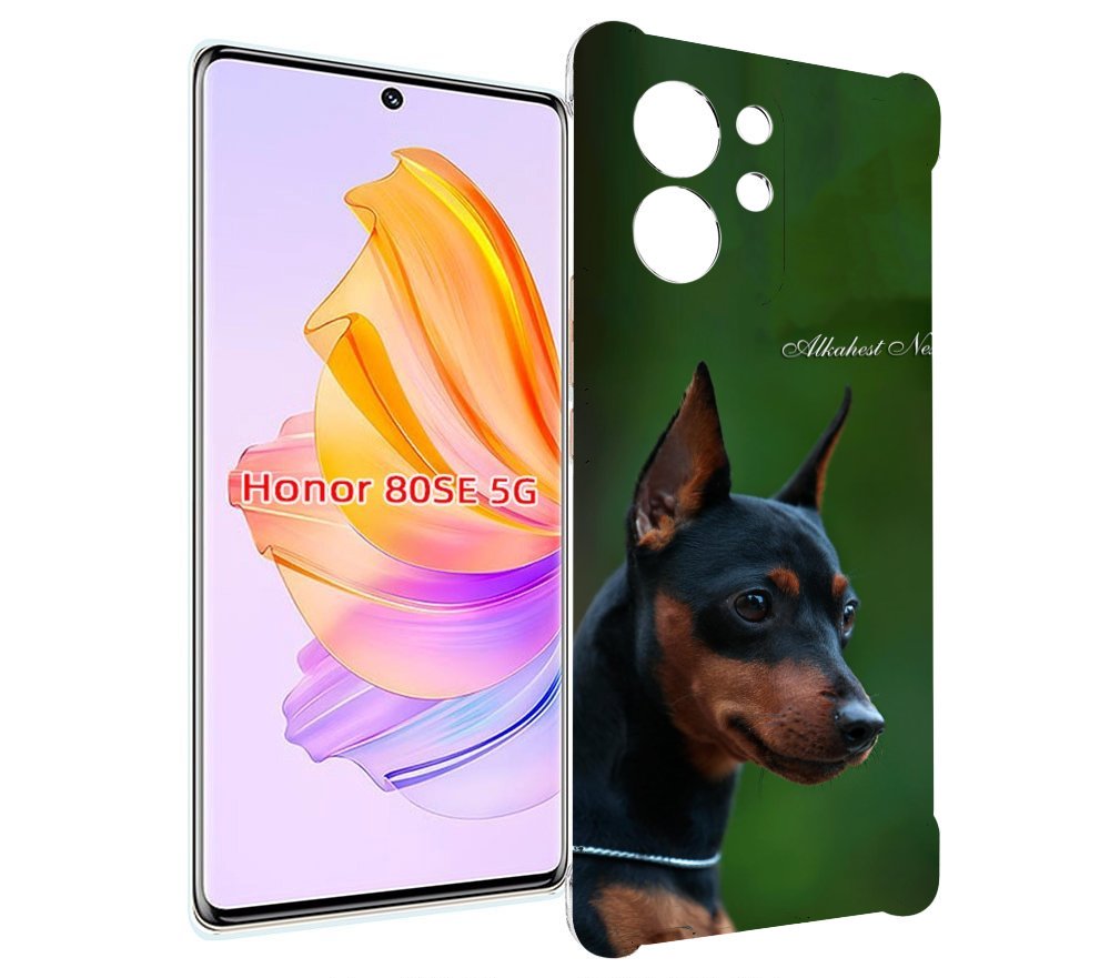 

Чехол MyPads цвергпинчер черпинчер для Honor 80 SE, Прозрачный, Tocco