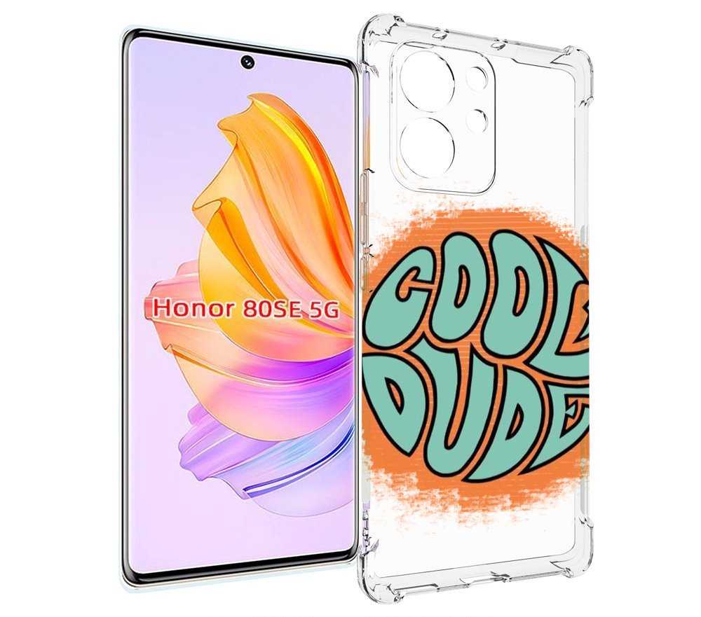 

Чехол MyPads хороший приятель для Honor 80 SE, Прозрачный, Tocco