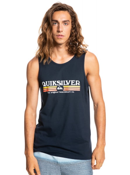 

Майка мужская Quiksilver EQYZT06674 синяя M, EQYZT06674