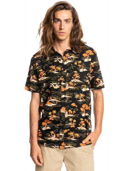 

Рубашка мужская Quiksilver EQYWT04318-KVJ6 черная 2XL, EQYWT04318-KVJ6