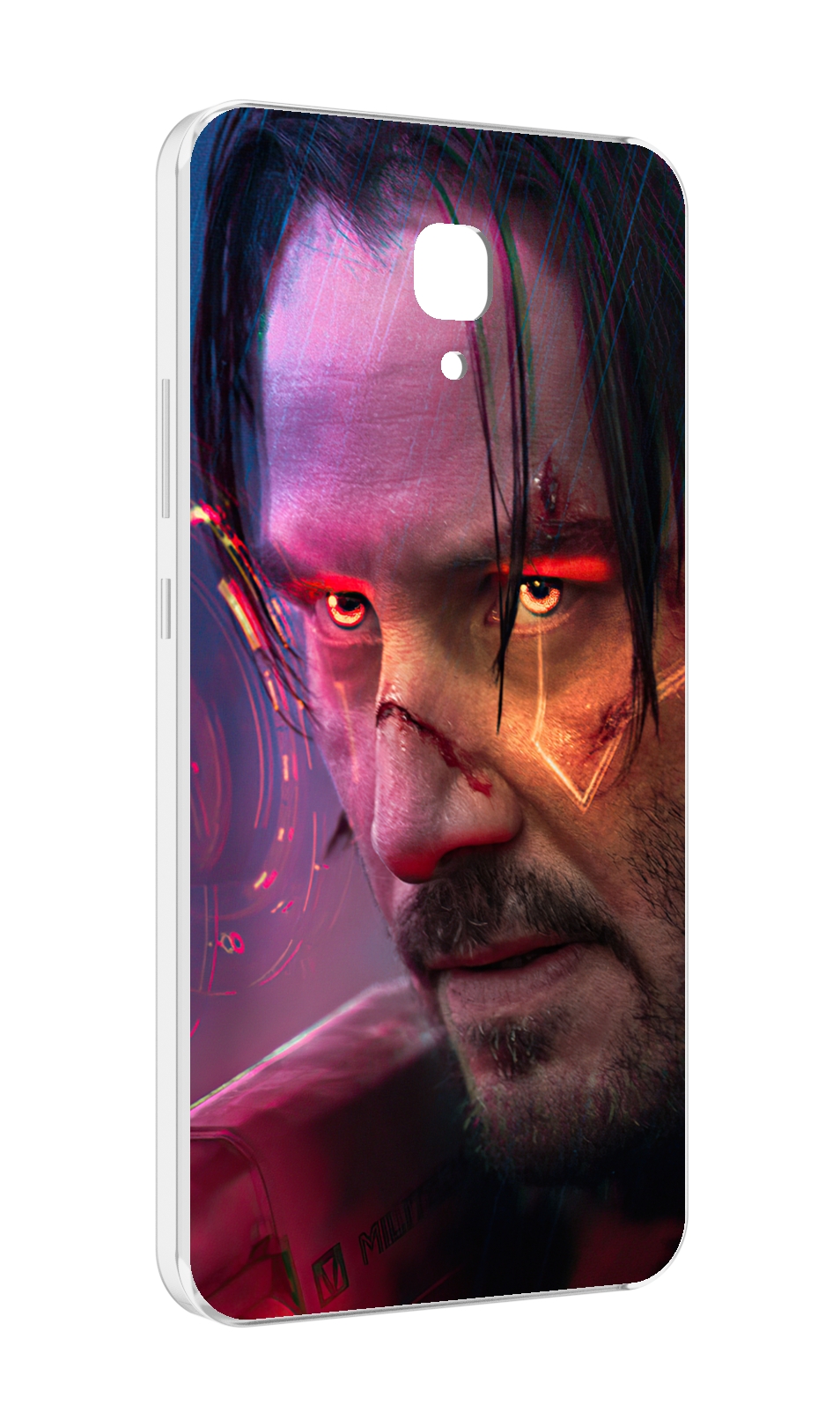 

Чехол MyPads cyberpunk 2077 Джонни Сильверхенд для Meizu M5 Note, Прозрачный, Tocco