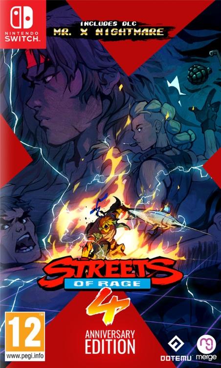 Игра Streets of Rage 4 Anniversary Edition Русская Версия (Switch)