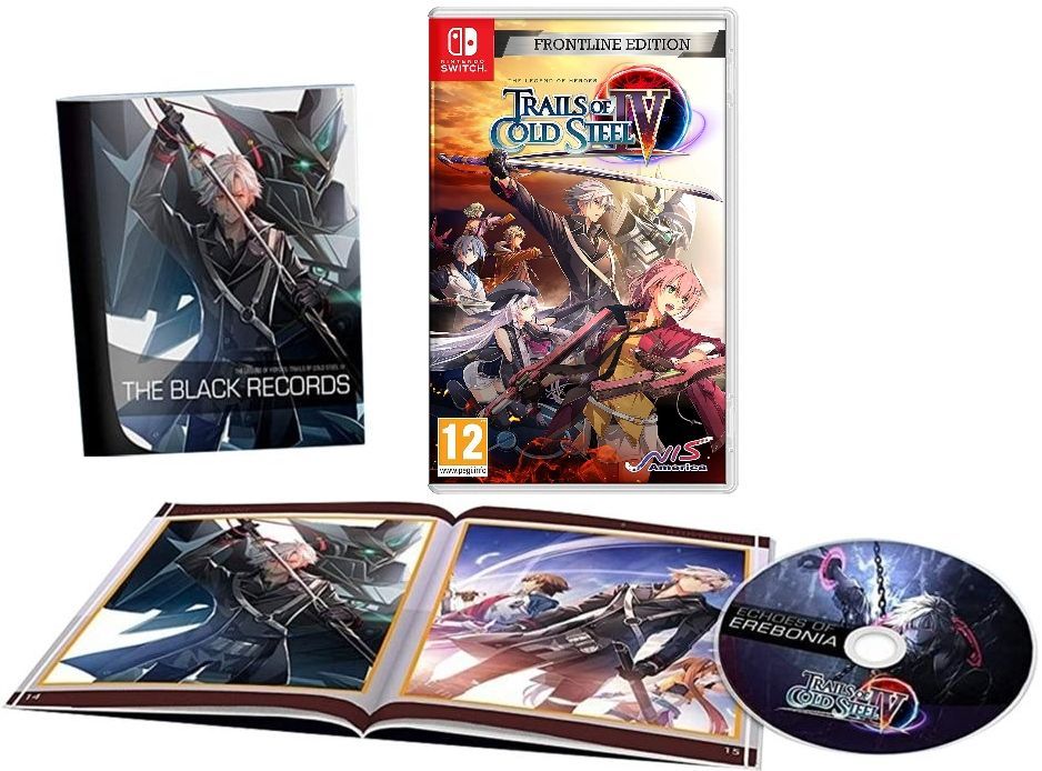 Игра The Legend of Heroes: Trails of Cold Steel 4 (IV) - Frontline Edition (Switch)