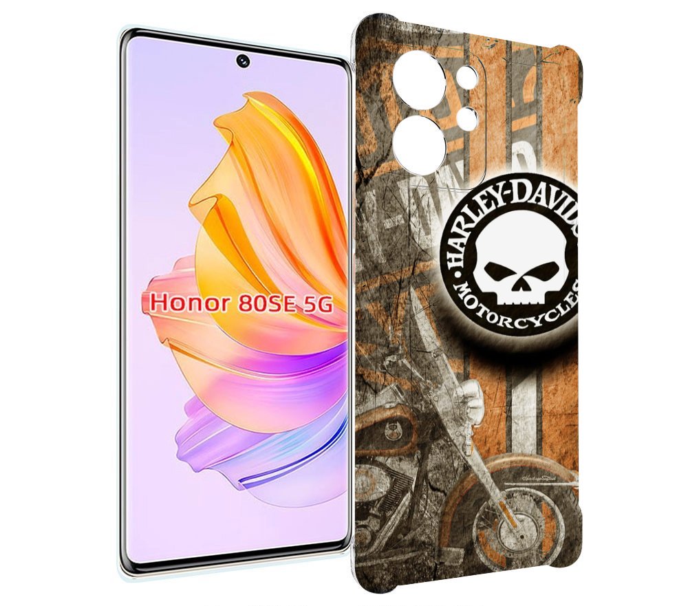 

Чехол MyPads харлеи девидсон для Honor 80 SE, Прозрачный, Tocco