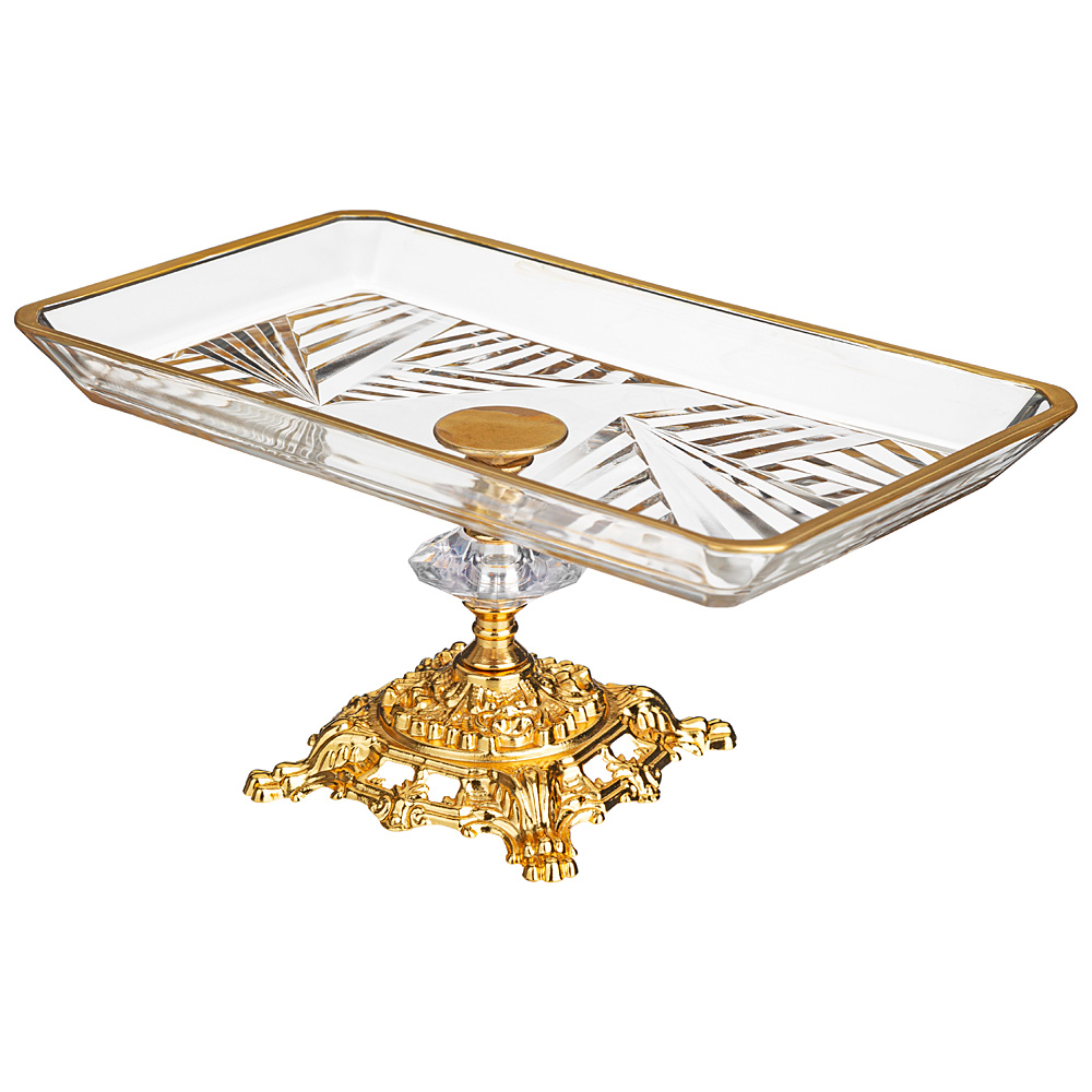 Блюдо на ножке Decores 16х18 см