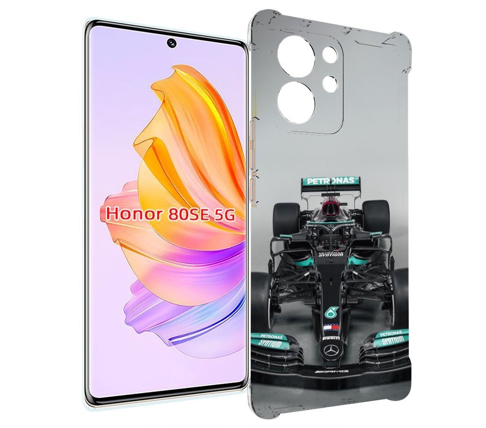 

Чехол MyPads формула 1 мерседес для Honor 80 SE, Прозрачный, Tocco