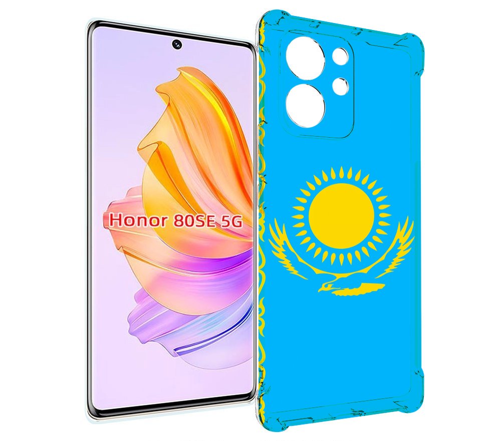 

Чехол MyPads флаг Казахстана-1 для Honor 80 SE, Прозрачный, Tocco