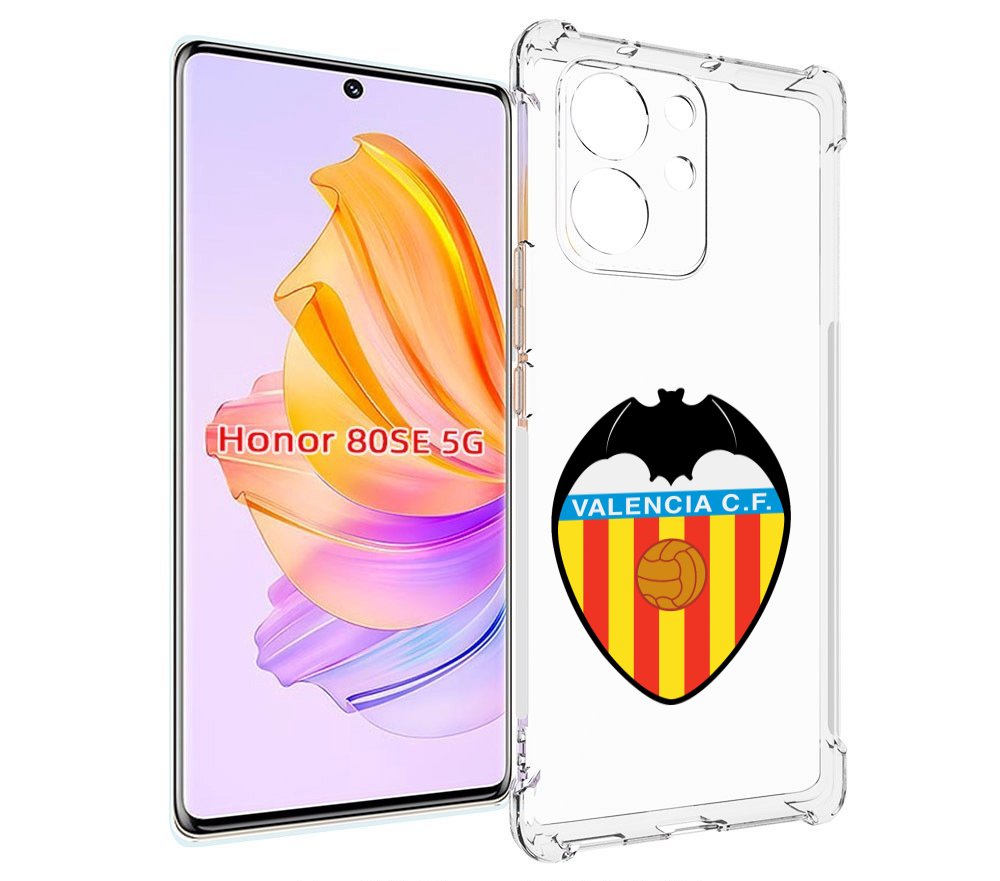

Чехол MyPads фк-валенсия-2 для Honor 80 SE, Прозрачный, Tocco