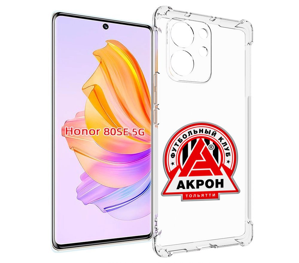 

Чехол MyPads фк-акрон-2 для Honor 80 SE, Прозрачный, Tocco