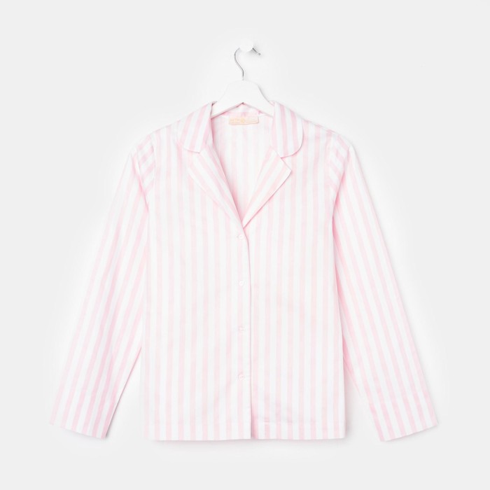

Рубашка домашняя женская KAFTAN Сердце розовая 44-46 RU, Белый;розовый, Сердце
