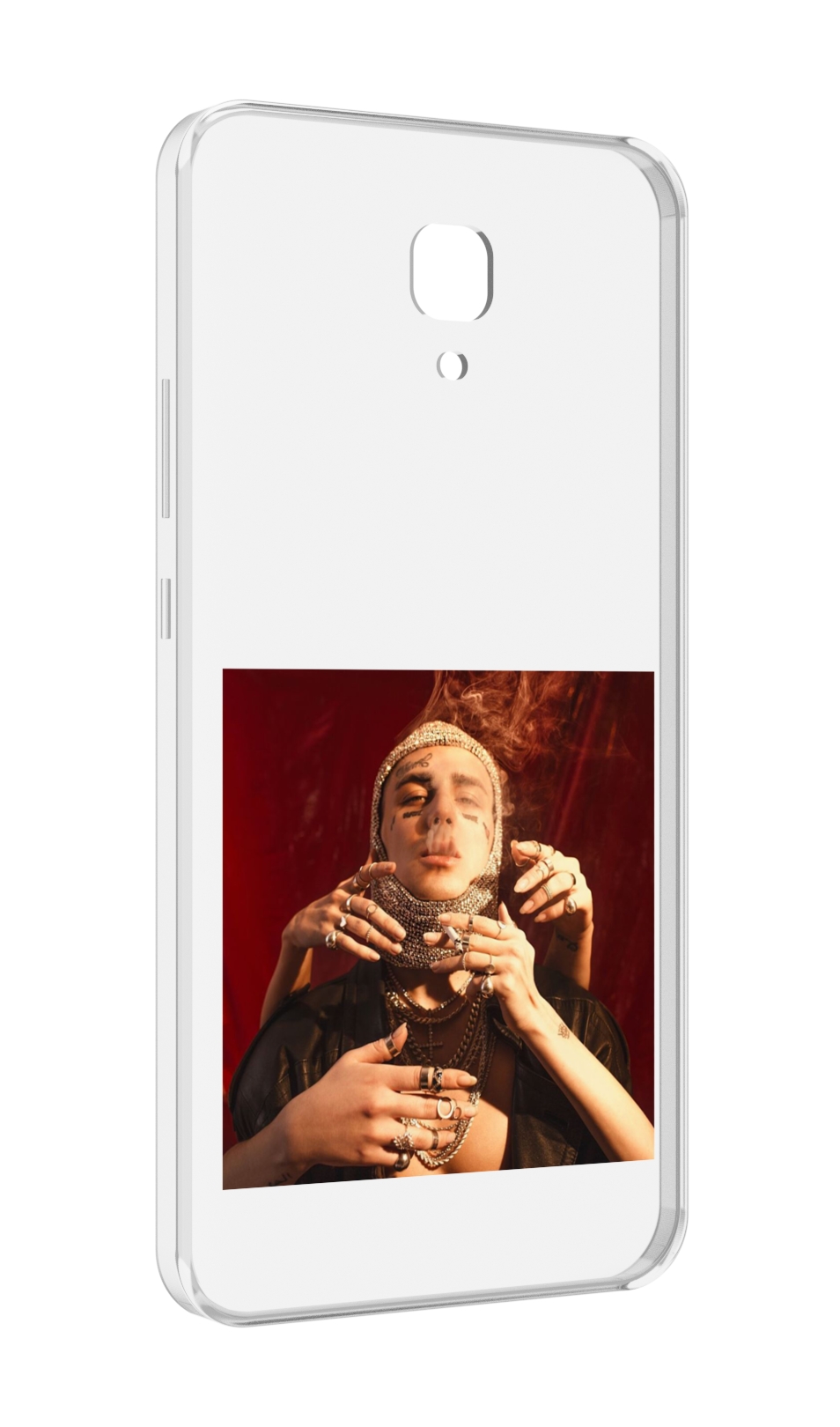 

Чехол MyPads Slime face для Meizu M5 Note, Прозрачный, Tocco