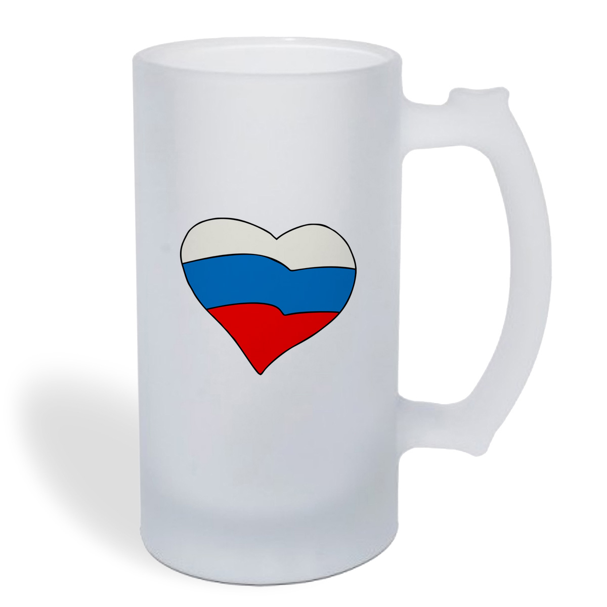 

Кружка пивная CoolPodarok Илюстрация. Флаг России
