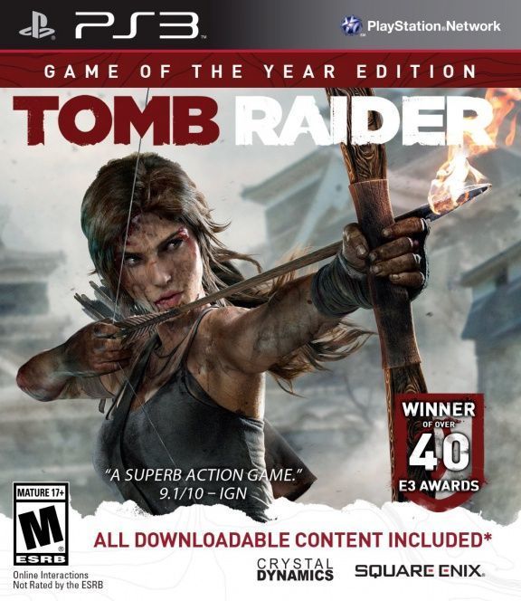 Игра Tomb Raider (Game of the Year Edition) (PS3)