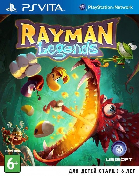 фото Игра rayman legends русская версия (ps vita) ubisoft