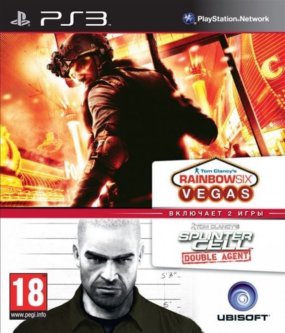 фото Игра tom clancy's splinter cell: double agent + rainbow six vegas (ps3) ubisoft