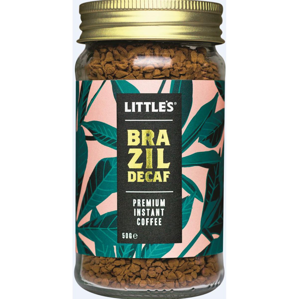 

Кофе Little`s растворимый сублимированный Brazil Decaf 50 г