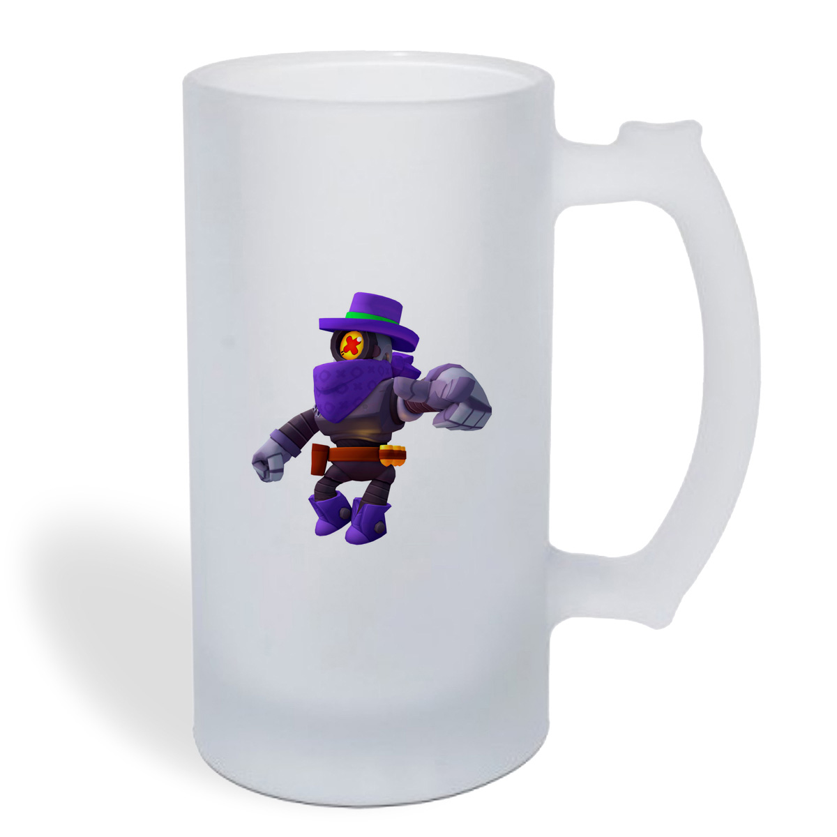 

Кружка пивная CoolPodarok Игры. Brawl Stars Рикошет