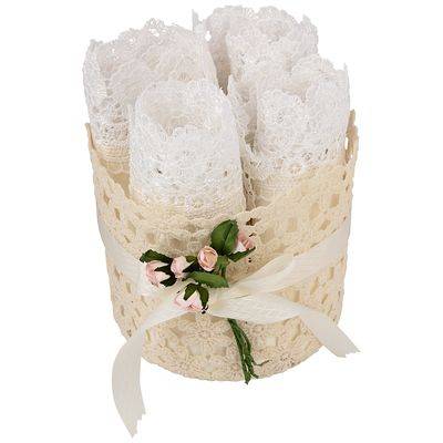 

Комплект Салфеток Santalino В Корзине Очарование, 40Х40См, 4 штуки, Шампань, 100%Пэ